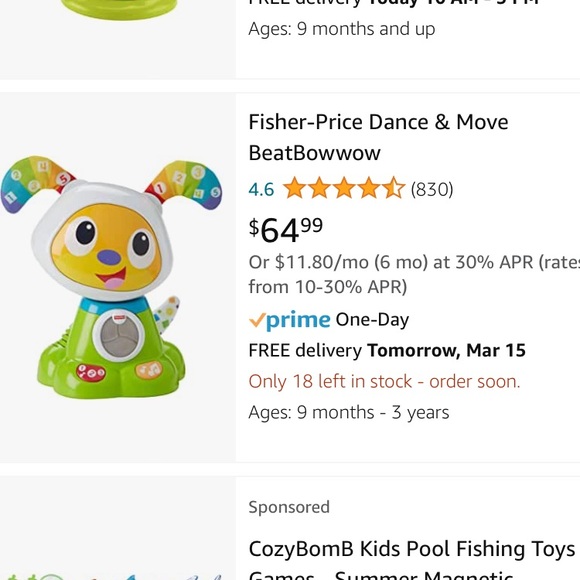 Fisher price robot dog learning toy - Picture 2 of 16